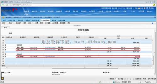查看存貨明細(xì)賬圖示 查看存貨明細(xì)賬圖示
