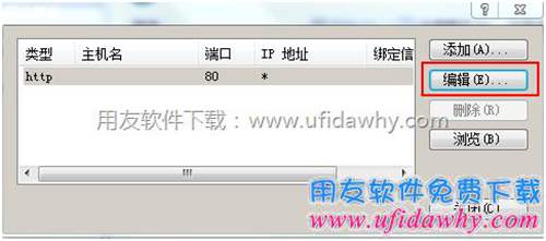 重新編輯網(wǎng)站端口圖示 重新編輯網(wǎng)站端口圖示