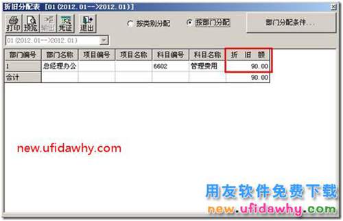用友T3軟件固定資產(chǎn)中如何修改每月計提折舊額？ 用友T3 第7張