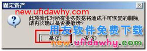 用友T3怎么進(jìn)行固定資產(chǎn)重新初始化帳套？ 用友T3 第5張