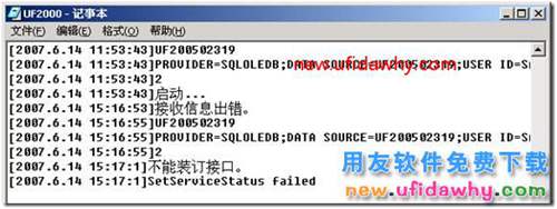 用友通服務(wù)啟動后又停止了？ 用友T3 第14張