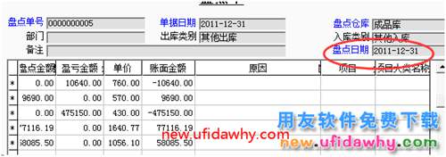 用友T3盤點單能否按日期進(jìn)行盤點？